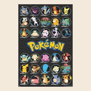 Pokémon - All Time Favorites Wall Poster_ 170